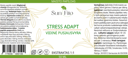 Stress adapt / Vidinė pusiausvyra
