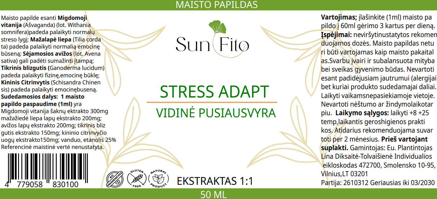 Screenshot 2026-03-16 135431 Stress adapt / Vidinė pusiausvyra - Image 1